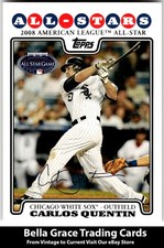 2008 Topps Updates & Highlights Carlos Quentin #UH227 Chicago White Sox MLB 