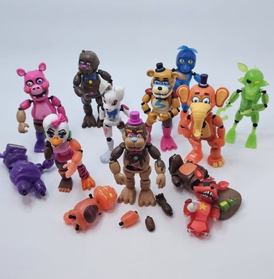 Funko FNAF Action Figure Lot Toy Chica Vanny Chocolate Freddy Pigpatch Orville 