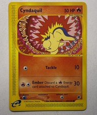 Pokemon Card Cyndaquil Expedition Base Set 105/165 Common NM on eBay