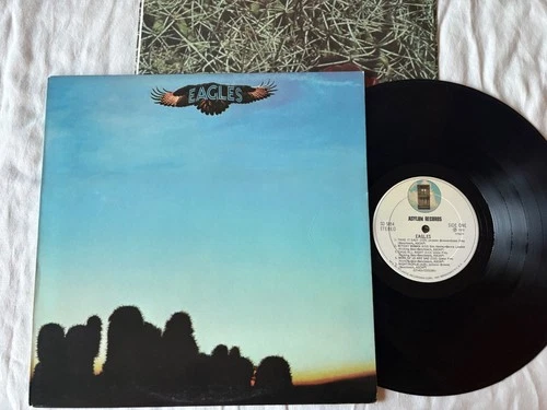 Eagles - s/t LP w/ Inner (VG++) [1st US Press, White Label] ASYLUM