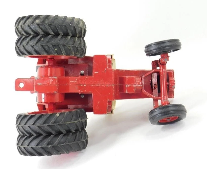 Tractor Ertl International Harvester 1586 de colección 1:16 diecast ruedas dobles IH Foto 4 de 4