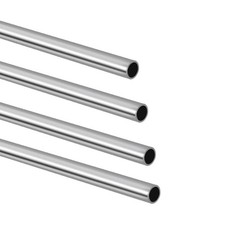 Tynulox 3/8" OD 304 Stainless Steel Tube, Thickened Pipe 3/8"OD-4 Pcs, Silver
