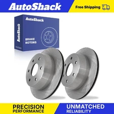 Rear Brake Rotors Pair for Chevy Silverado 1500 Classic GMC Sierra 1500 V8