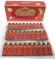 CHOOSE QUANTITY--ROYAL JELLY +RED PANAX GINSENG EXTRACT FROM  12 year, PREMIUM