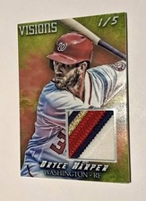 2018 Jayson Johnson Visions Artist Card Bryce Harper 1/5