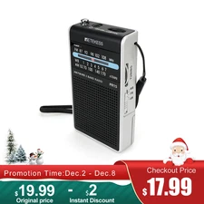 PR15 Emergency Radio NOAA Weather Radio,Portable AM FM WB Radio For Xmas Gift