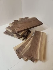 11 Pieces of Black Walnut Lumber 11" Long/Craft Lumber/Plaques/Bird Houses