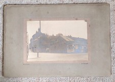 Antique Cardiff Photograph. (19.5x 27 cm)  c.1900 Queen Street? 48 Queen Street 