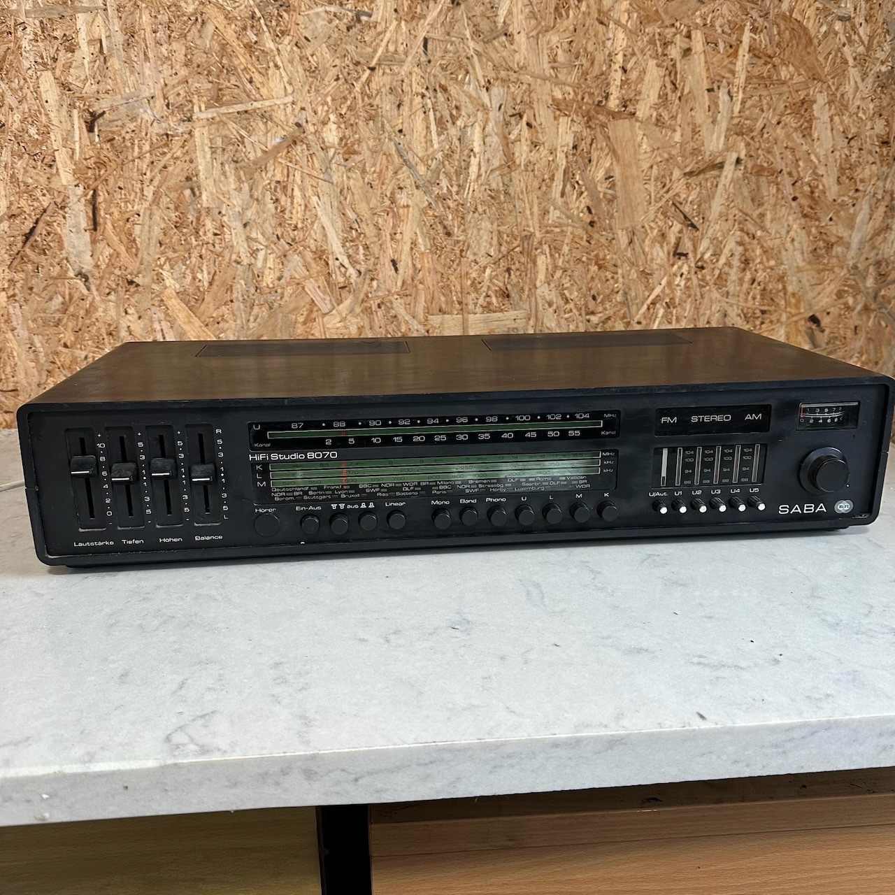 SABA HiFi Studio 8070 Receiver