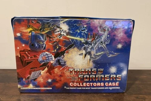 Vintage 1984 Transformers Collectors Carrying Case Tara Toy Corp 75100