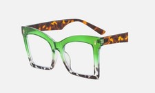 Retro Oversized Light Blocking Reading Glasses +1.5