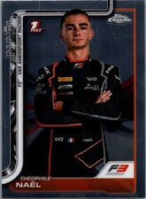 2025 Topps Chrome Formula 1 F3 #58 Theophille Nael 1st Trading Card