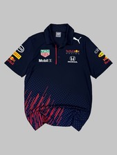 RED BULL RACING HONDA MOBIL 1 TEAM FORMULA 1 POLO F1 SHIRT JERSEY PUMA S