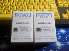 100 EASY MAX TEST STRIPS, 2 X 50, EXP 6-13-2026, GOOD SEALED BOXES