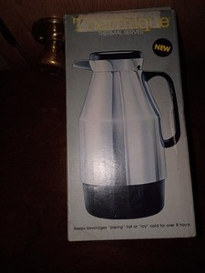 Corning Thermique Vintage Thermal Server Coffee Carifae
