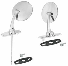 Restoparts Exterior Mirror Set 1961-1964 Cadillac Deville Eldorado Fleetwood