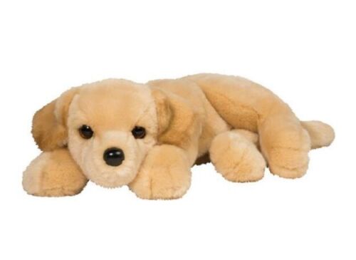 13 Inch Lying Marcy Yellow Labrador Dog Plush Stuffed Animal by Douglas