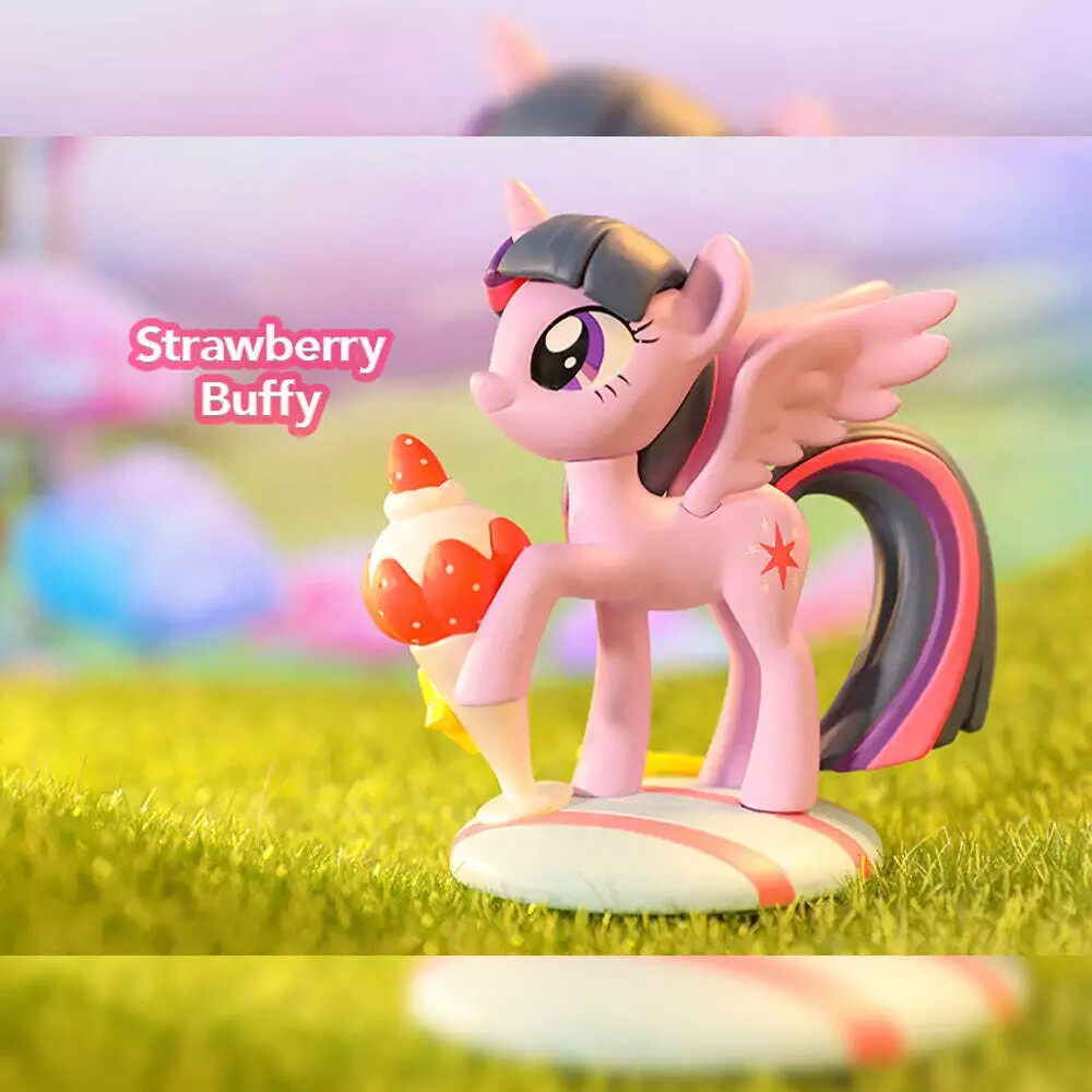 Strawberry Buff-POP MART My Little Pony Leisure Afternoon Series