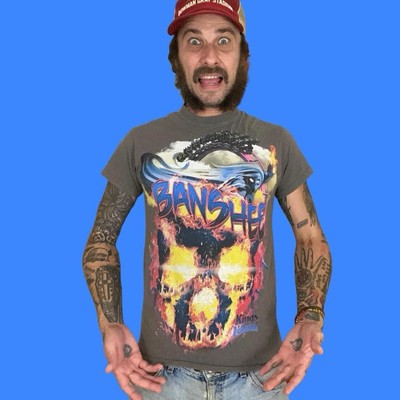 Banshee Rollercoaster Amusement Park Kings Island Travel Souvenir T-Shirt