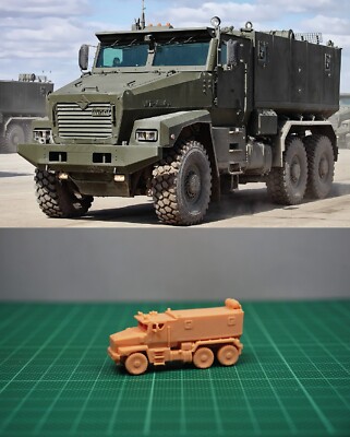 1/144 Russian Ural Typhoon MRAP (fine detail) Resin Kit