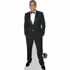 George Clooney (Suit) Mini Size Cutout