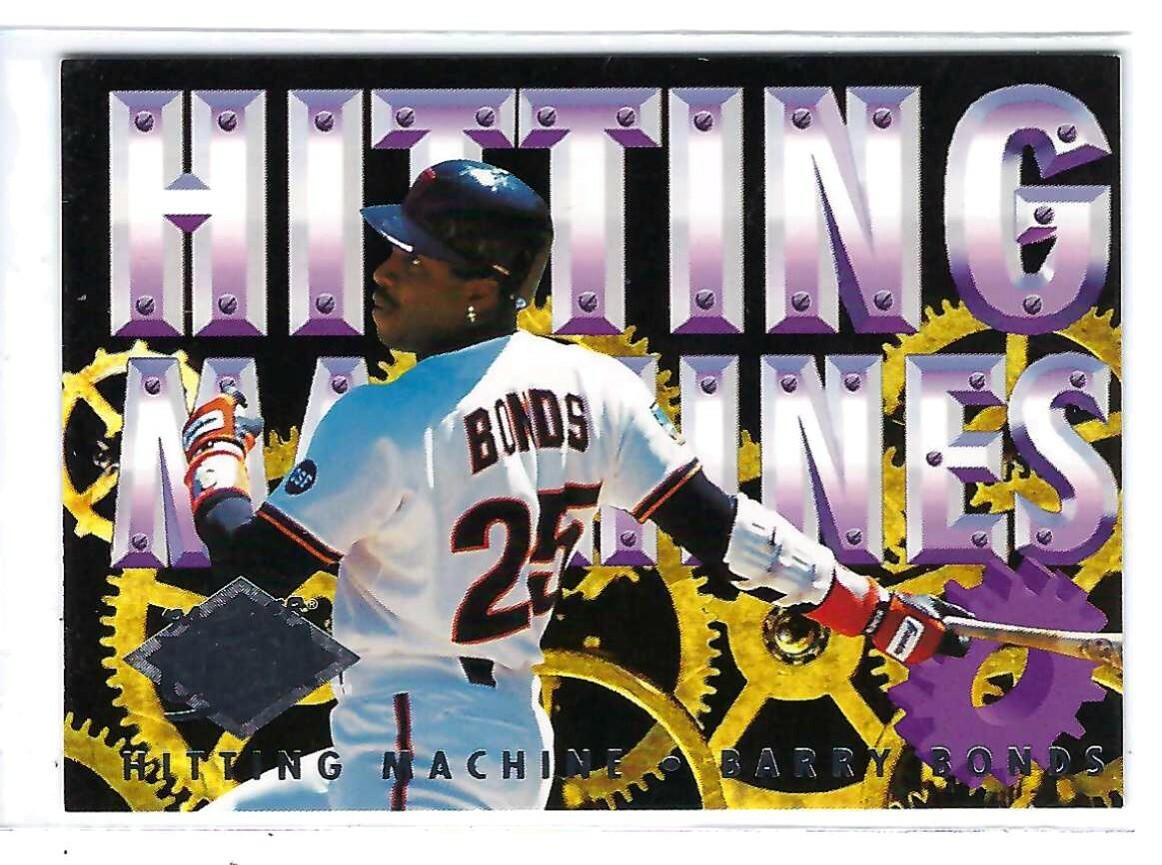 1994 Fleer Ultra Hitting Machines Barry Bonds - San Francisco Giants
