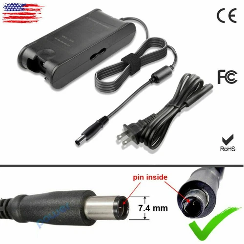 90W AC Adapter Charger Power Supply for Dell Latitude Inspiron Precision PA-3E