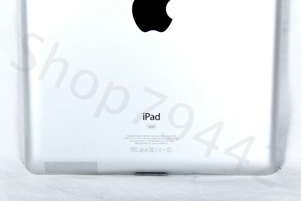 Apple iPad 2 A1396 32GB Silver WiFi & 3G - Leather Case 9.7" Screen Gift - Image 3 of 4