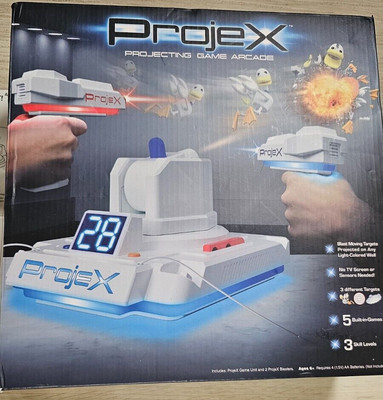 Projex Projection Arcade Game Target Practice Game Moving Targets 3 Skill Levels