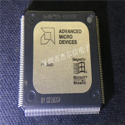 AM486DX4-100V16BHC AM486DX4 AMD QFP-208 New #02-3 | eBay