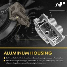 Juego De 2 Pinzas De Freno Delanteras Para Nissan X-Trail T30 2001-2008 - 45 Mm, Plata