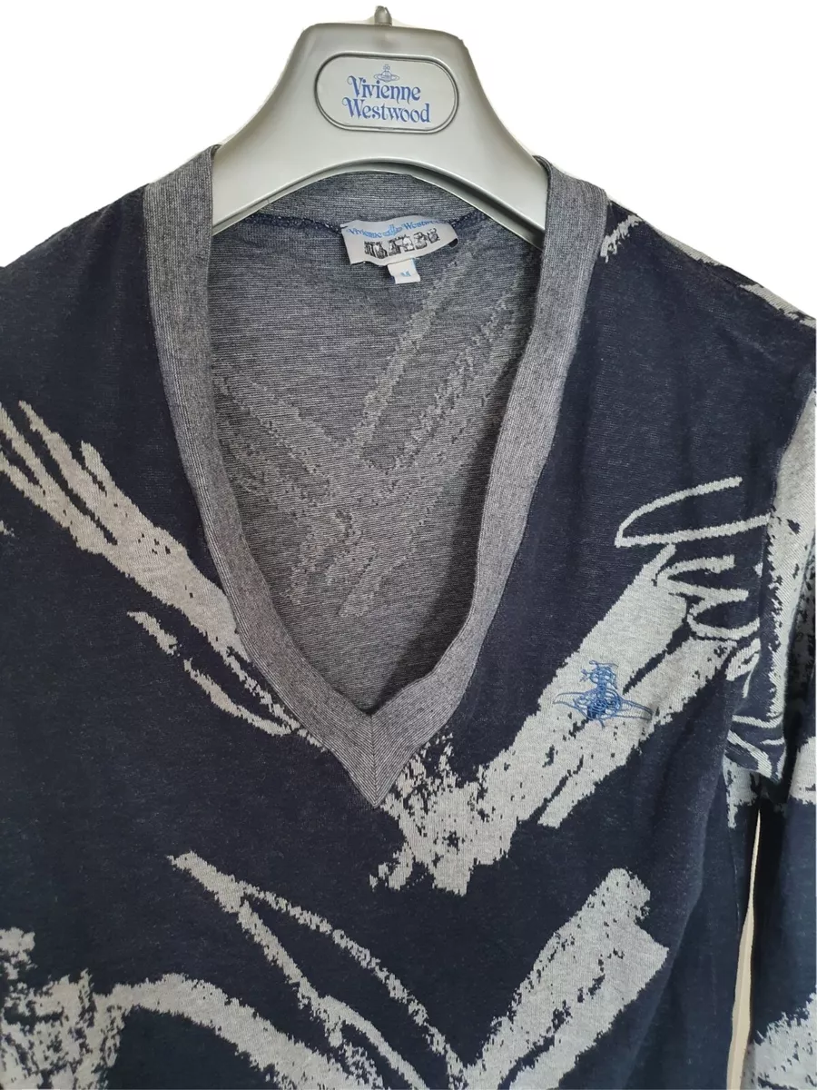 Men's v neck shop vivienne westwood jumper