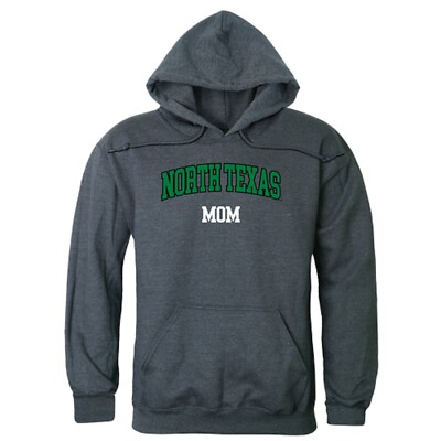 University Of North Texas Mean Green UNT NCAA College Mom Hoodie Sweatshirt