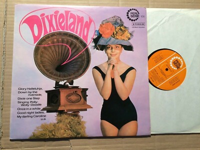 JIM HAWKINS und seine DIXIE-SERENADERS - DIXIELAND - LP - PERL SERIE 106 DE 1969