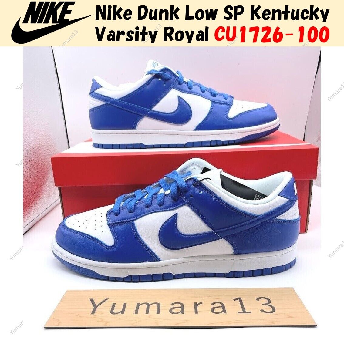 Nike Dunk Low SP Kentucky 2022 Varsity Royal CU1726-100 Nike Dunk Low SP Kentucky 2022 Varsity Royal CU1726-100