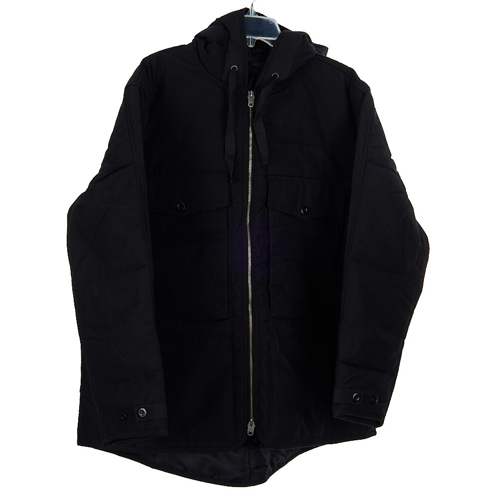 Nigel Cabourn Lybro Midfield Liner Black Military Coat Size 48 | eBay