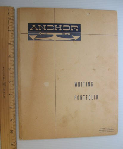U.S.S. Colonial LSD-18 Stationery & Folder w/Envelopes & Air Mail Stickers WWII