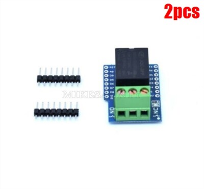 2Pcs V2 Relay Shield Mini For Wemos D1 Ic New mn