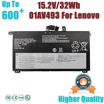 01AV493 00UR891 Internal Battery for Lenovo ThinkPad T570 T580