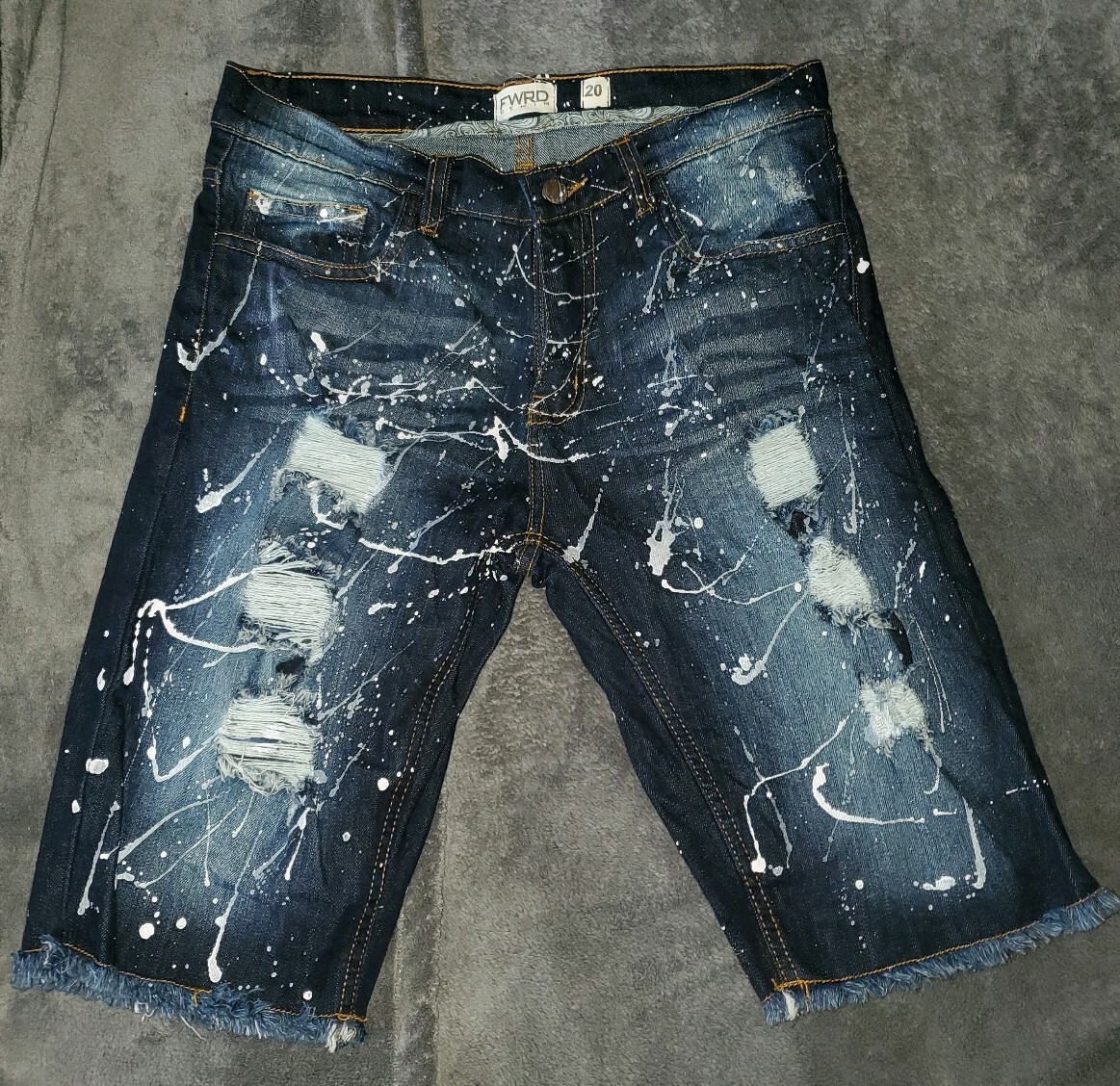 Fwrd Denim Jean Shorts & Polo Ralph Lauren Shirts LOT Of 6 See All Photos 📸