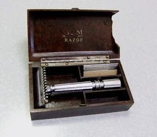 Vintage GEM Micromatic Single Edge Safety Razor Set