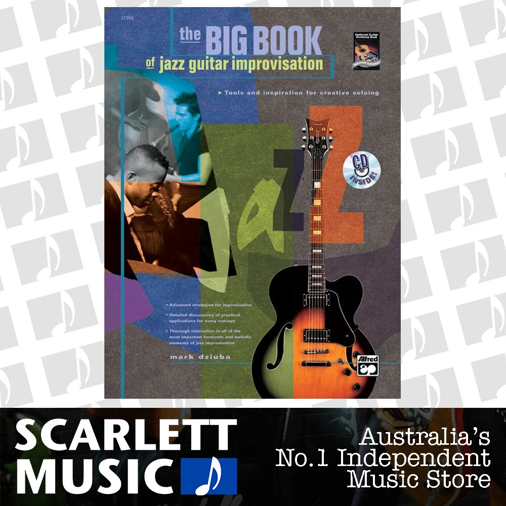 Big Book Jazz Guitar Improvisation Book CD 9780739031728 eBay