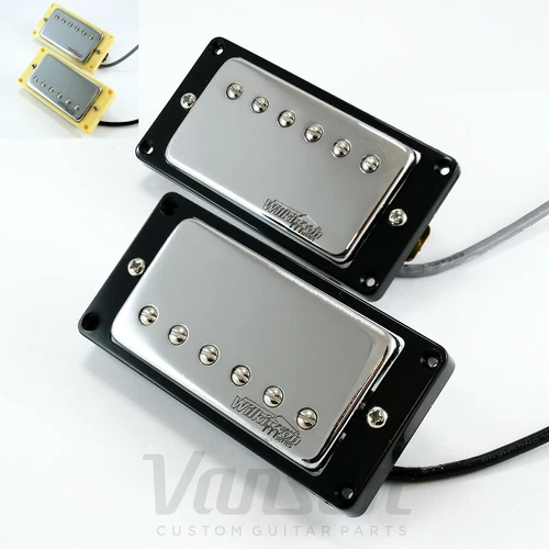 NEW Wilkinson HOT CHROME Humbuckers for Gibson ® Epiphone ®* Les Paul etc WOCHB
