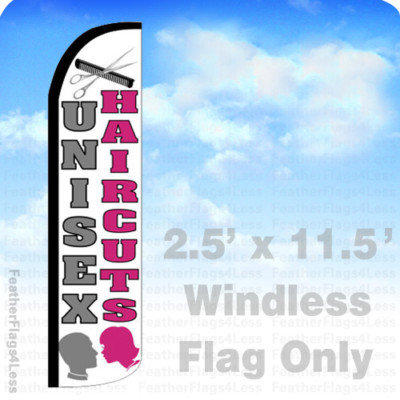 Windless Swooper Flag 2.5x11.5 ft Feather Banner Sign rb