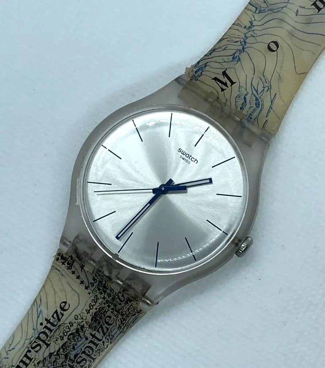 Swatch Watch New Gent Swiss Topographical Office Dufourspitz AG