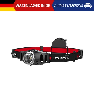 Ledlenser H3.2 Stirnlampe LED, fokussierbar, schwenkbar, 120 Lumen, stufenlos di