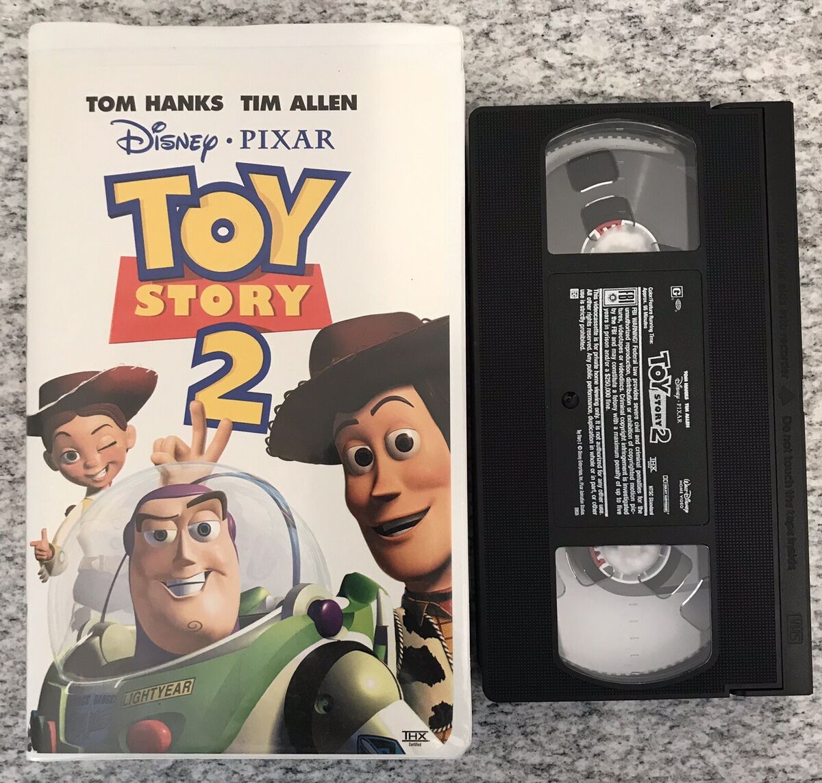 Toy Story 2 - Disney Pixar (VHS Cassette Tape 2000 #19947