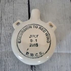 2015 Red Wing Excursion To Red Wing Stoneware Pottery Canteen Souvenir