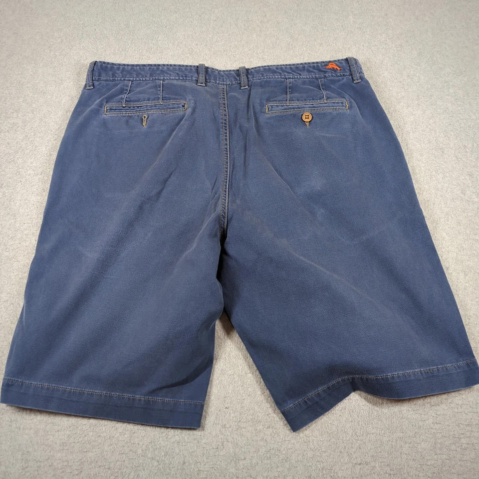 Tommy Bahama Shorts Mens 36 (Fit 37x10) Blue Casual Stretch Preppy Chino - Image 3 of 4