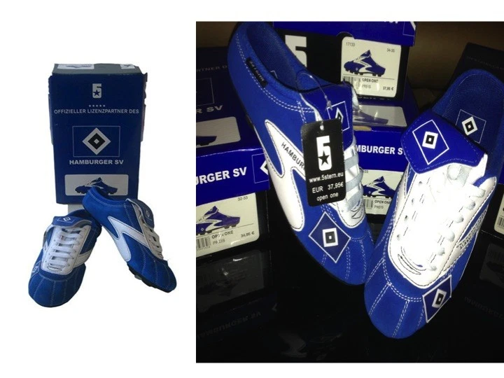 HSV Hamburger SV Open One Hausschuhe Gr.28-33 *NEU*